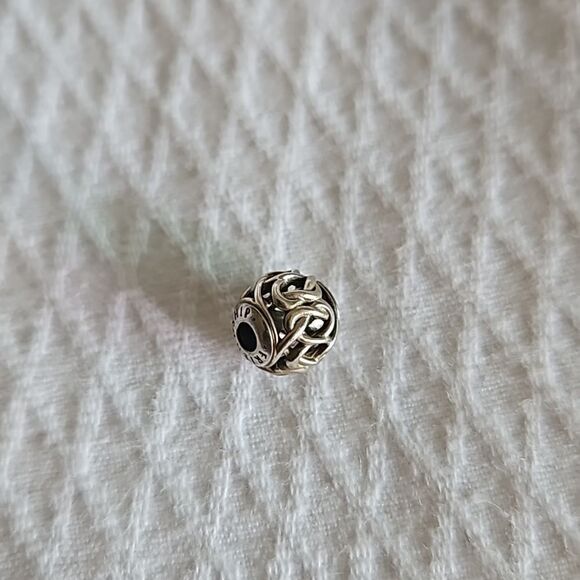 Pandora Authentic Entwined Friendship Charm Silver S925 ALE Stamped - Picture 10 of 16